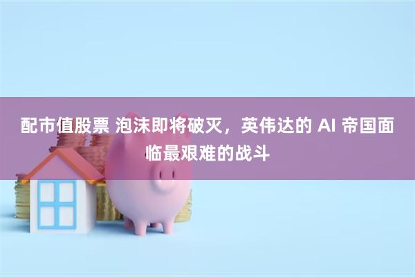 配市值股票 泡沫即将破灭，英伟达的 AI 帝国面临最艰难的战斗