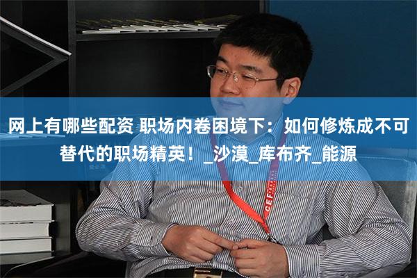 网上有哪些配资 职场内卷困境下：如何修炼成不可替代的职场精英！_沙漠_库布齐_能源