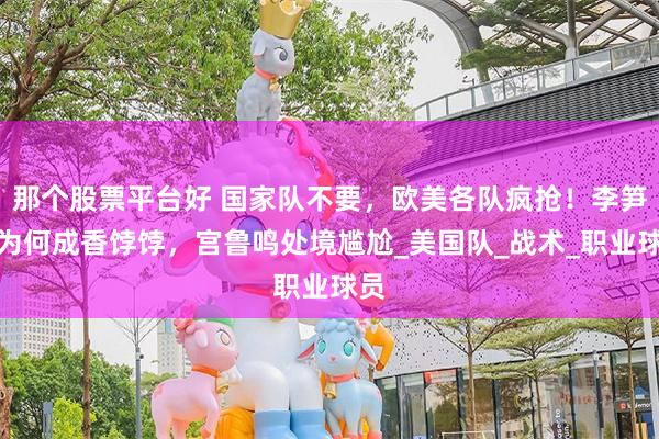 那个股票平台好 国家队不要，欧美各队疯抢！李笋南为何成香饽饽，宫鲁鸣处境尴尬_美国队_战术_职业球员