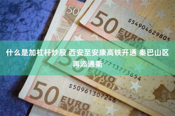 什么是加杠杆炒股 西安至安康高铁开通 秦巴山区再添通衢